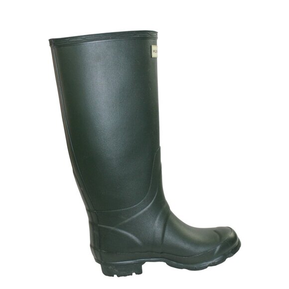 Hunter Field Huntress Dark Olive Tall Wellington Rain Snow Boot, Size 5 - Picture 7 of 10